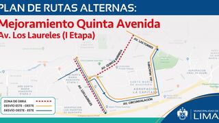 Huachipa: inician reparación de pistas en principales avenidas y plan de desvío vehicular