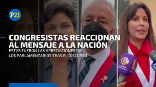 Fiestas Patrias 2022: las reacciones de los parlamentarios tras el mensaje de Pedro Castillo