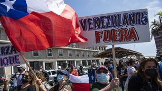 “¡Cierre de frontera ahora!”: Gran marcha en el norte de Chile contra la migración [FOTOS]