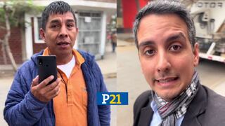 Reportero expone a sujeto que lo acusó de no ser peruano por no hablar quechua: “Tú no eres cholo” 
