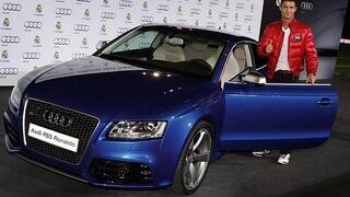 Cristiano Ronaldo y sus compañeros recibieron autos Audi