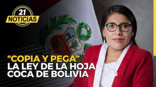 Calco y coca, congresista de Perú Libre “copia y pega” la Ley de la hoja coca de Bolivia