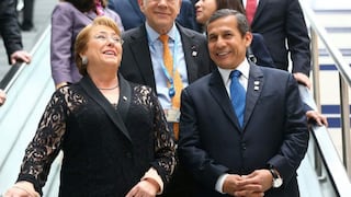 Ollanta Humala y Michelle Bachelet lanzaron programa de la OCDE para América Latina