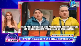 Magaly Medina asegura que JB y Carlos Álvarez sí planean trabajar juntos: “A mí no me vienen con cuentos”