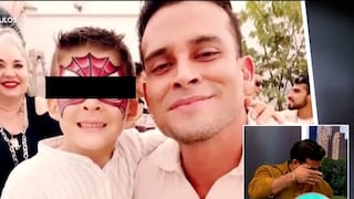 Día del Padre: Christian Domínguez no pudo contener las lágrimas tras saludo de su hijo Valentino “Eres mi superhéroe, mi Superman”