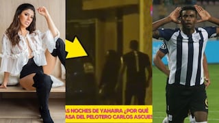 Yahaira Plasencia tras ser captada en casa del futbolista Carlos Ascues: “No lo conozco” | VIDEO