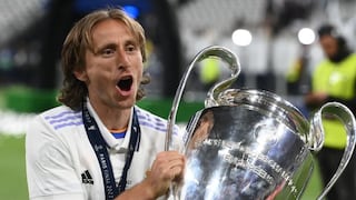 En pleno festejo en el Bernabéu: Luka Modric despejó las dudas sobre su futuro 