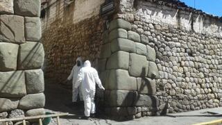 Cusco: Especialistas buscan restaurar muro inca quemado por desadaptados [FOTOS]
