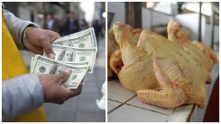 Precio del pollo sube debido al alza del dólar