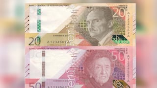 BCR pone en circulación billetes de S/ 20 y S/ 50 con nuevos diseños