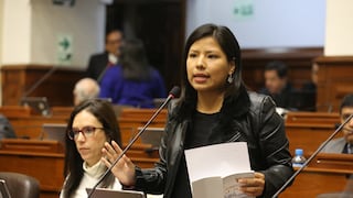 Nuevo Perú solicita anulación de beneficios de seguridad para Yeni Vilcatoma