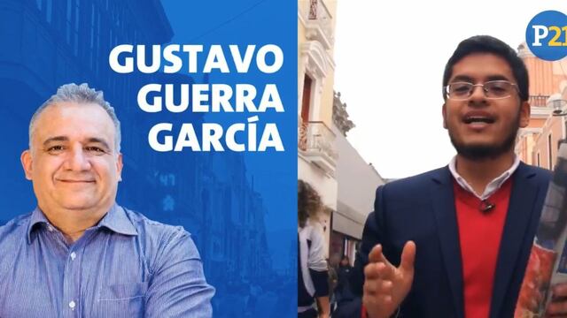 Gustavo Guerra García, candidato a la Alcaldía de Lima de Juntos Por el Perú