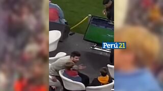 ¡Claramente les grita! Piqué fue captado regañando a sus hijos en la semifinal de la Kings League (VIDEO)