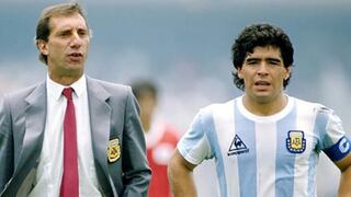 Bilardo se enteró de la muerte de Diego Armando Maradona mientras veía su serie con su familia