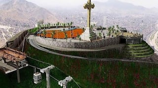 Construirán teleférico que unirá el Centro de Lima y el cerro San Cristóbal para fomentar el turismo