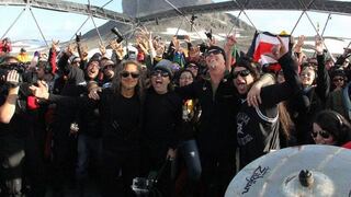 Metallica publicó el video de su concierto en la Antártida