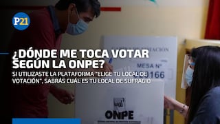 Elecciones Regionales y Municipales 2022: conoce cuál es tu local de votación asignado por la ONPE