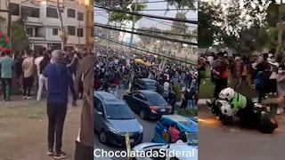 Sideral: todos los videos del vandalismo que acabó con la chocolatada del popular streamer en Los Olivos | VIDEOS