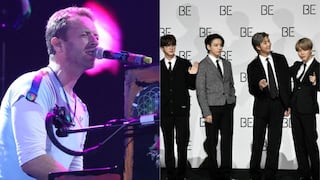 Chris Martin de Coldplay y BTS aparecen juntos ensayando su nueva colaboración, “My Universe”