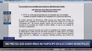 JNE proclama a Eloy Chávez como alcalde de Villa María del Triunfo | VIDEO