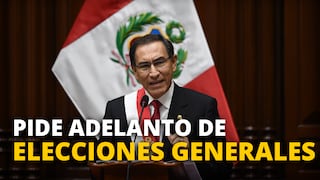 Presidente Vizcarra propone adelanto de elecciones congresales