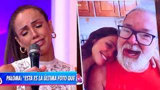 Desgarradoras lágrimas de Paloma Fiuza al ver emotiva imagen de su papá que falleció de COVID-19 en Brasil