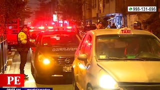Cercado de Lima: Taxista es baleado dentro de su auto por resistirse a robo