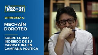 Mechaín Doroteo: critica el uso indebido de su caricatura para una campaña política