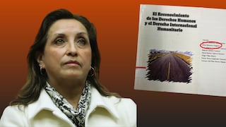 Fiscalía investiga plagio en libro de Dina Boluarte