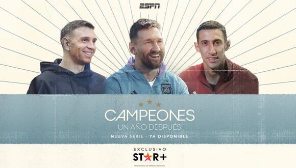 Campeones en Star+.