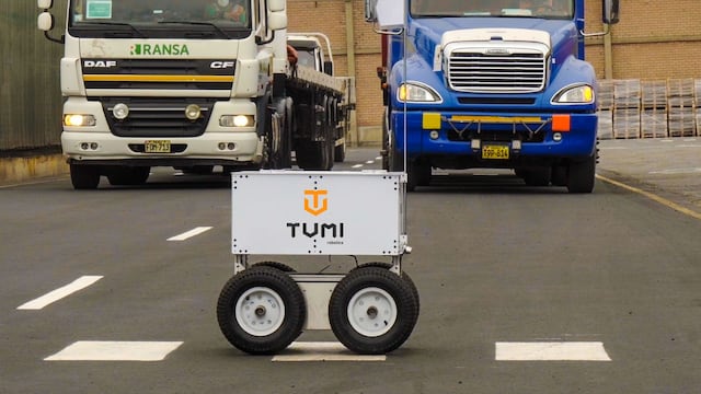 Tecnología hecha en Perú: Proyecto piloto con robots autónomos moderniza la logística en el país