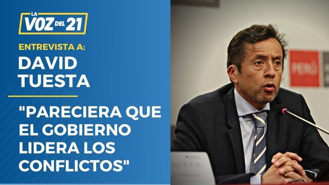 David Tuesta advierte falta de liderazgo de las autoridades de gobierno