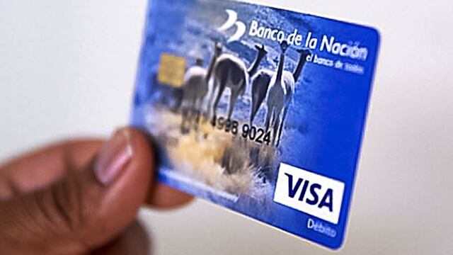 Banco de la Nación: tarjetas de débito vencidas podrán usarse hasta el 31 de agosto