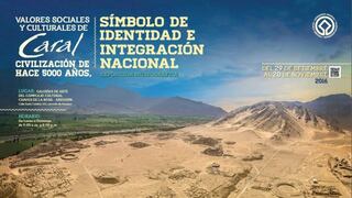 Ministerio de Cultura inaugura exposición fotográfica de la Zona Arqueológica de Caral en Arequipa