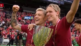 ¡Héroe peruano! Oliver Sonne anotó el gol del título en la Copa de Dinamarca (VIDEO)