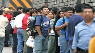 El desempleo en Lima bajó al 7.2% entre marzo y mayo