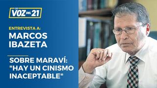 Marcos Ibazeta sobre Maraví y sus vínculos con el Conare: “Hay un cinismo inaceptable”