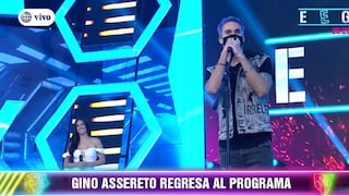 La reacción de Jazmín Pinedo tras el regreso de Gino Assereto a “Esto es guerra” | VIDEO