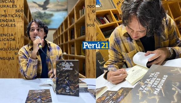 David Flores Heredia lanza nueva edición de su novela. (Foto: Difusión)