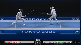 Tokio 2020: María Luisa Doig cayó en su estreno en Esgrima y finalizó su participación en los Juegos Olímpicos