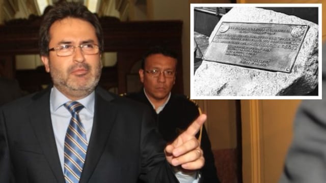 Juan Jiménez: “Placa de Alan García se sacó para hacerle mantenimiento”