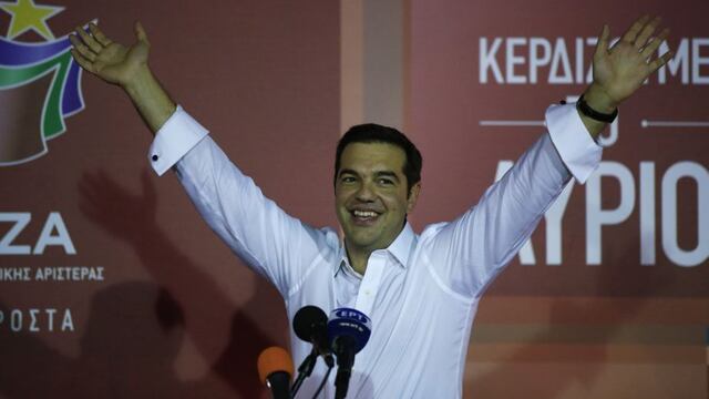Alexis Tsipras ganó elecciones en Grecia y pacta para obtener mayoría [Fotos]