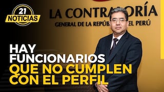Funcionarios del gobierno de Pedro Castillo no tienen el perfil afirma Contraloría