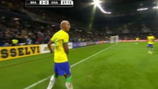 Doblete de Richarlison para que Brasil ponga el 3-0 ante Ghana [VIDEO]