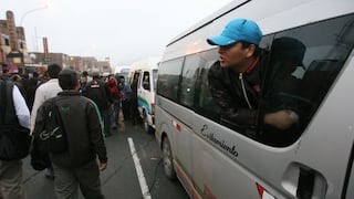 Unas 3 mil personas perderían empleo por reforma del transporte en Lima