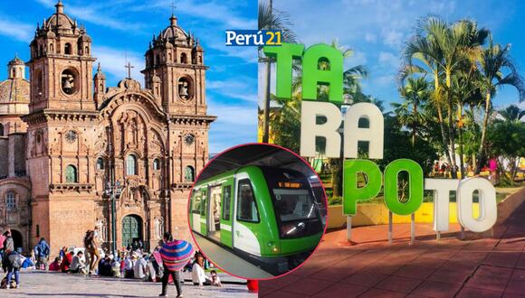 Metro de Lima sortea un viaje a Cusco y Tarapoto por Fiestas Patrias. (Composición)