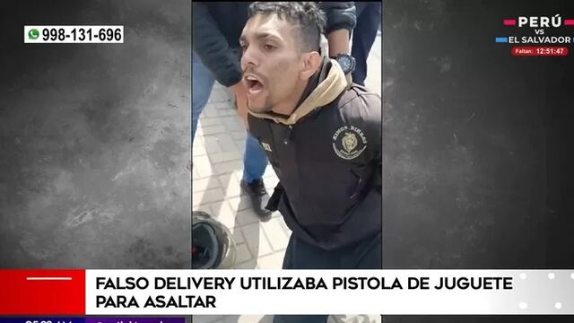 Era el TERROR de La Molina: Falso repartidor venezolano utilizaba pistola de juguete para asaltar