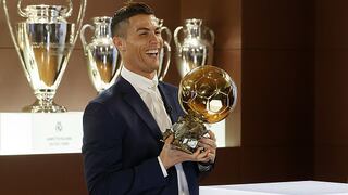Cristiano Ronaldo consigue su 5to Balón de Oro e iguala a Messi [FOTOS Y VIDEO]