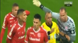 Internacional vs. Atlético Paranaense: Paolo Guerrero explotó tras gol de Léo Cittadini [VIDEO]