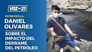 Daniel Olivares de Oceana Perú sobre el impacto del derrame del petróleo